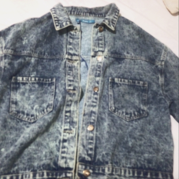 Blue Jean Jacket (XL) - Picture 1 of 2